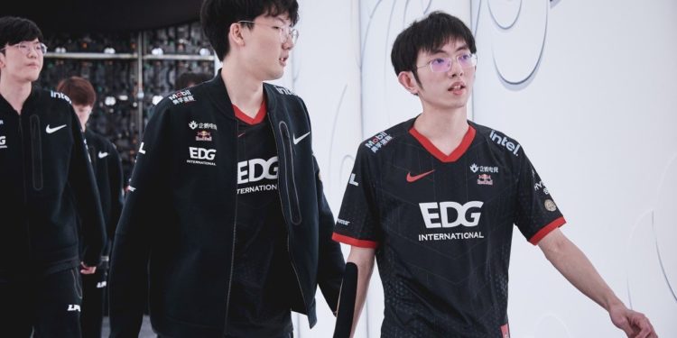 EDG rompt la malédiction et file en demi-finale des Worlds