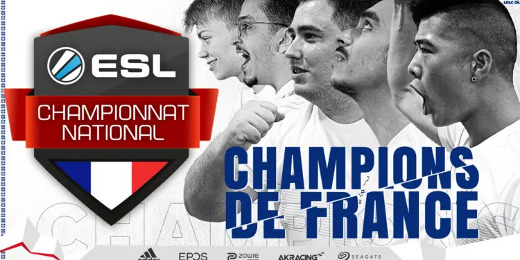 L’incroyable doublé de LDLC OL au championnat de France ESL