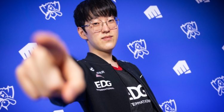 Worlds 2021 : Scout (EDG) voulait « venger Faker en gagnant contre ShowMaker »