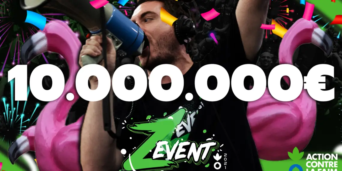 Le ZEvent 2021 dépasse la barre des 10 M€ !