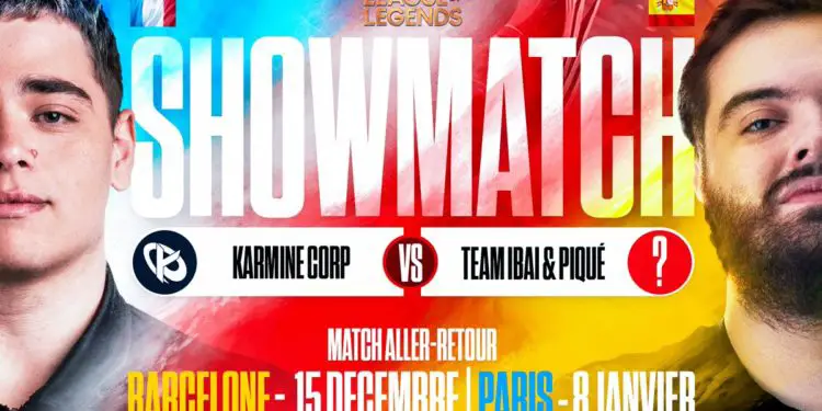 Karmine Corp – Team Ibai & Piqué, le showmatch en direct !