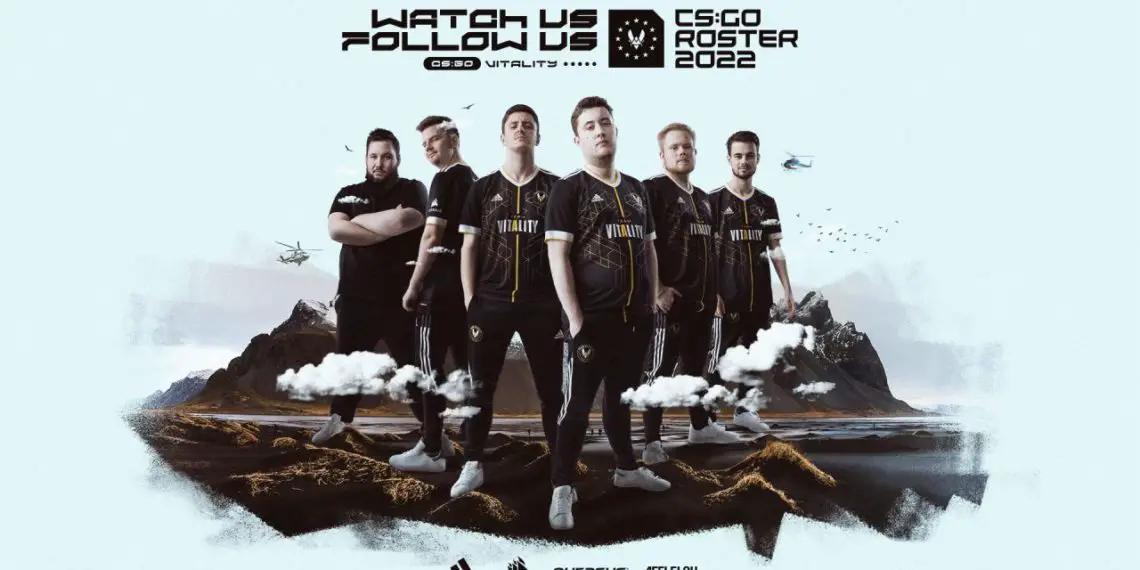 Vitality officialise son nouveau roster CS:GO à la sauce danoise