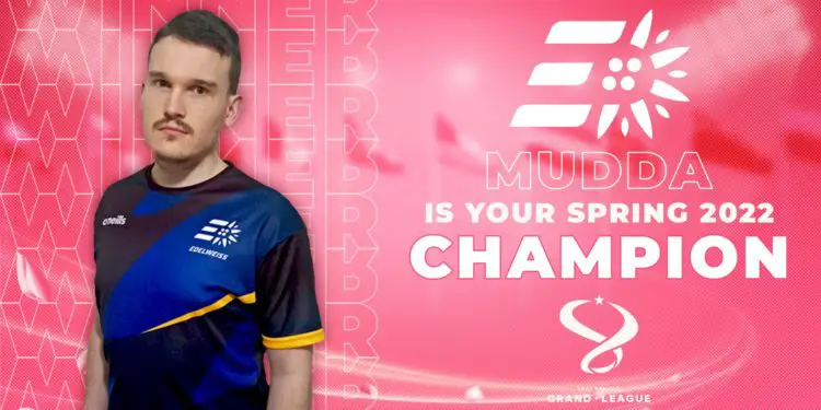 Mudda sacré champion de la TMGL devant Carl Jr