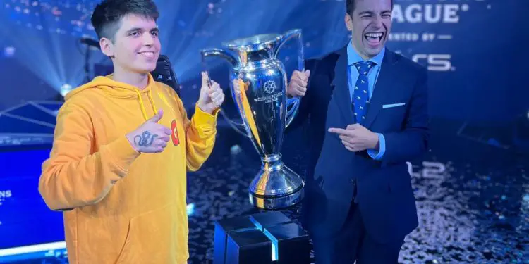 Nicolas99fc survole l’eChampions League sur FIFA 22