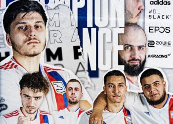 LDLC OL sacré champion de France sur NBA 2K22