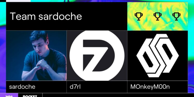 La Team Sardoche remporte le Twitch Rivals à 25 K$ sur Rocket League