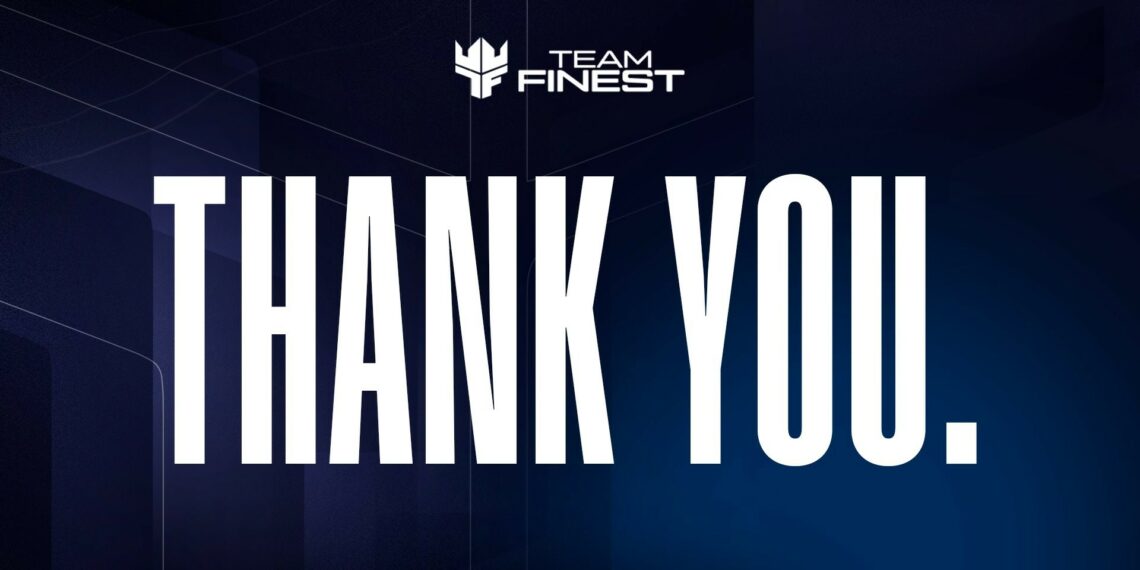 Team Finest fait ses adieux à l’esport