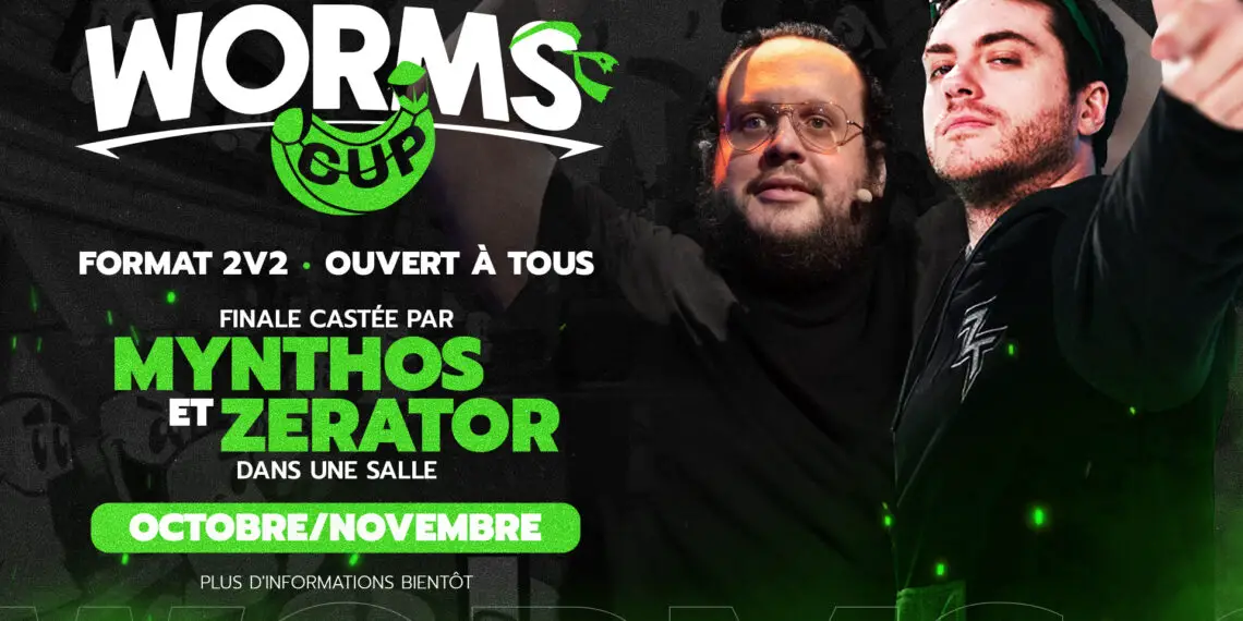 ZeratoR dévoile le format et les dates de la Worms Cup