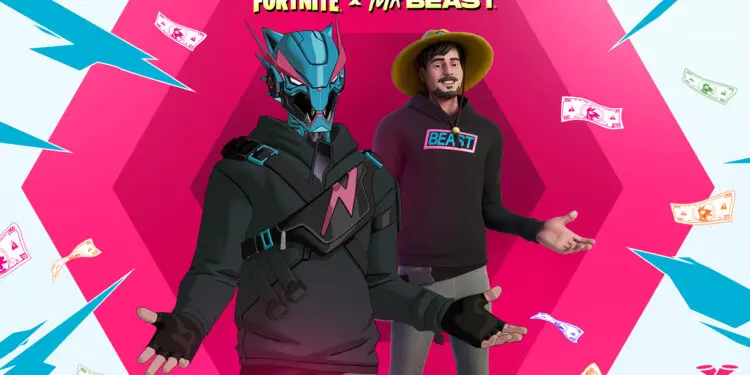 Mr Beast débarque sur Fortnite avec un tournoi à 1 million de dollars !