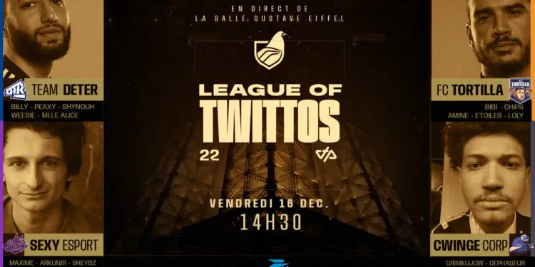 League Of Twittos : le tournoi en direct avec Amine et Billy