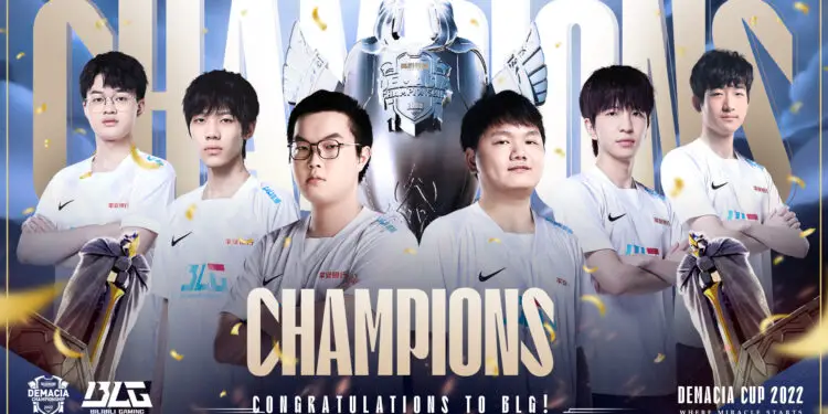 Yagao et Bilibili Gaming s’offrent la Demacia Cup 2022 !