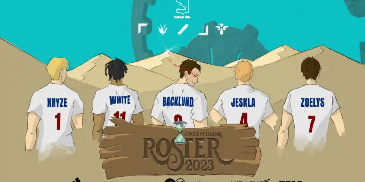 LDLC OL officialise son roster de cracks pour la LFL