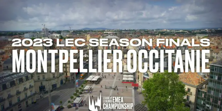 Le LEC Season Finals sera bien à Montpellier en 2023