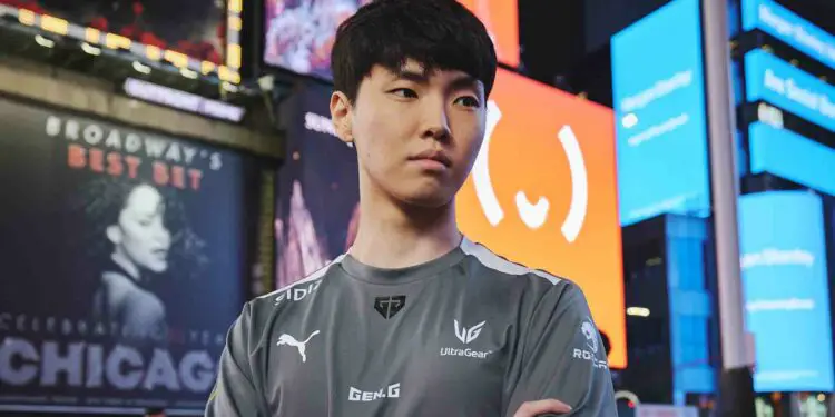 Chovy (Gen.G) : « Aux Worlds, j’avais l’impression d’être un joueur moyen »