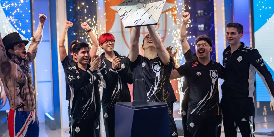 Immense, G2 décroche son 10e titre en LEC !