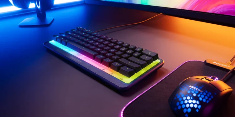 Magma mini : le nouveau clavier gaming 60% de Roccat !