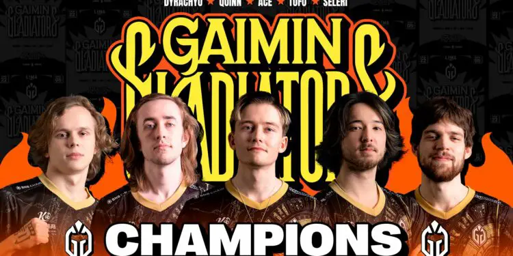 Les Gaimin Gladiators survolent le Lima Major 2023