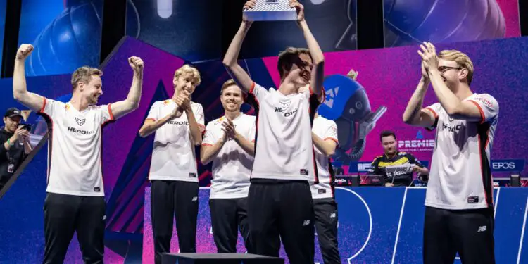 cadiaN taille patron, Heroic fait tomber le mur Vitality !