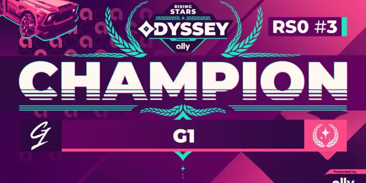 Le doublé pour G1 au Rising Stars Odyssey