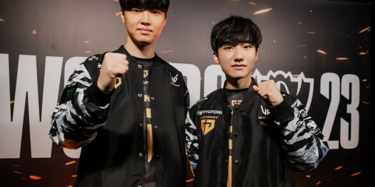 Worlds 2023 : JDG bousculé, Gen.G écrase G2