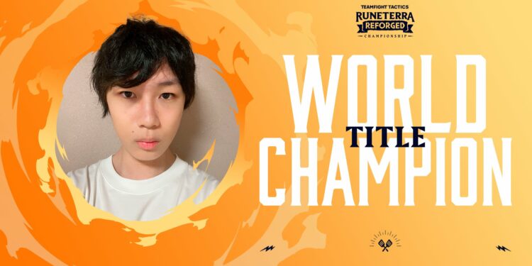 Title nouveau champion du monde de TFT, Voltariux dans le Top 8