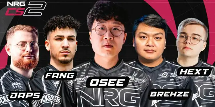 NRG de retour sur CS2 avec daps, oSee…