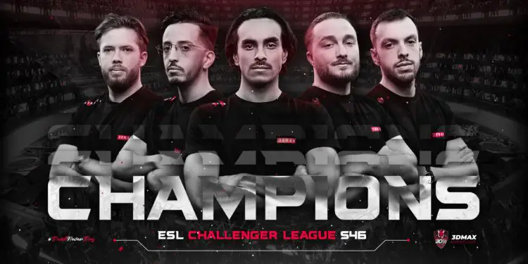 3DMAX soulève son premier titre en ESL Challenger League