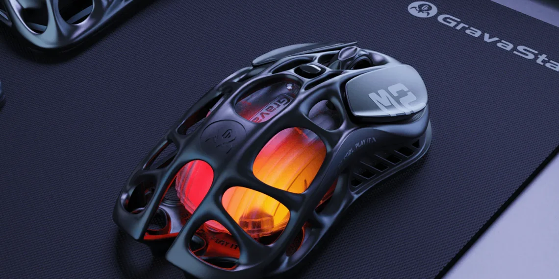 GravaStar Mercury M1 Pro et M2 : Des souris de jeu futuristes et performantes