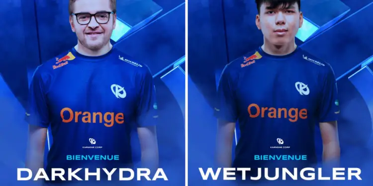 La Karmine Corp recrute DarkHydra et Wetjungler sur TFT