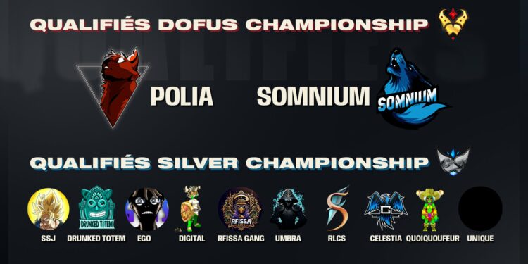 Polia et Somnium sont les deux nouvelles équipes qualifiées pour le Dofus Gold Championship !