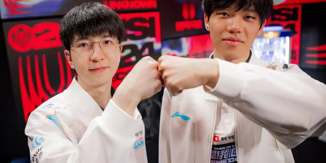 MSI 2024 : G2 se réveille, Bilibili Gaming surclasse T1