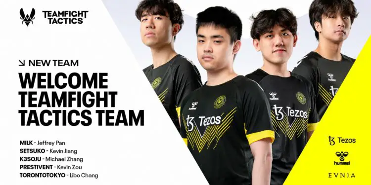 Vitality de retour sur TFT avec un roster 100% américain