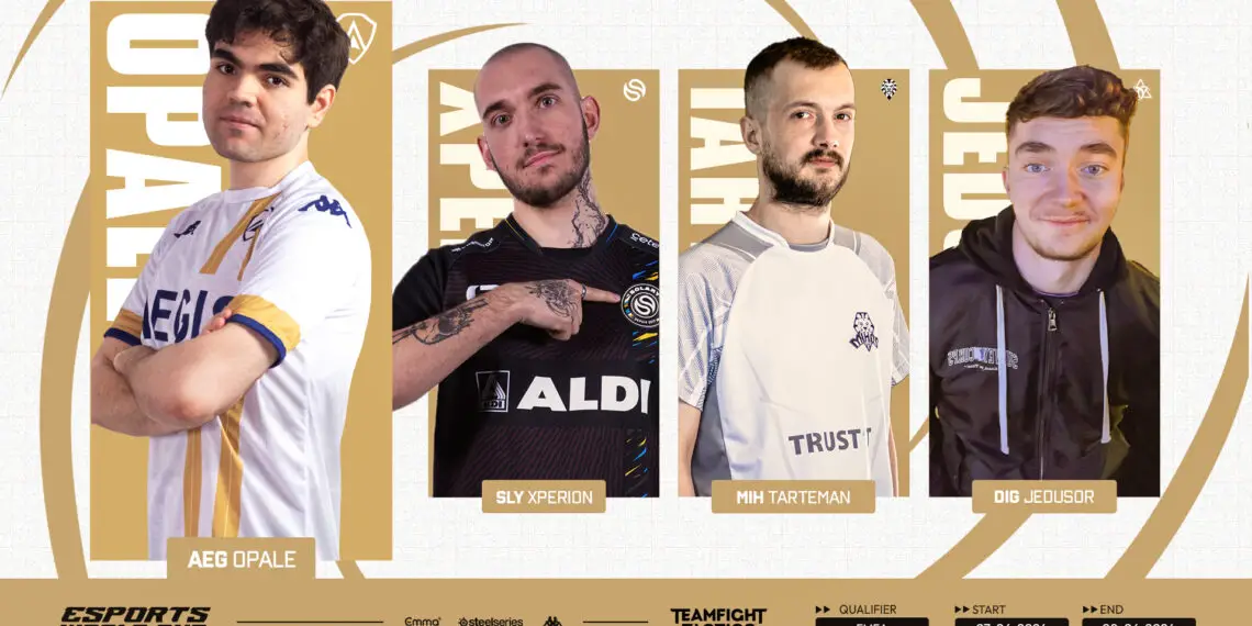Opale, Xperion, Tarteman et Jedusor : nouveau quatuor français à la conquête de l’Esports World Cup