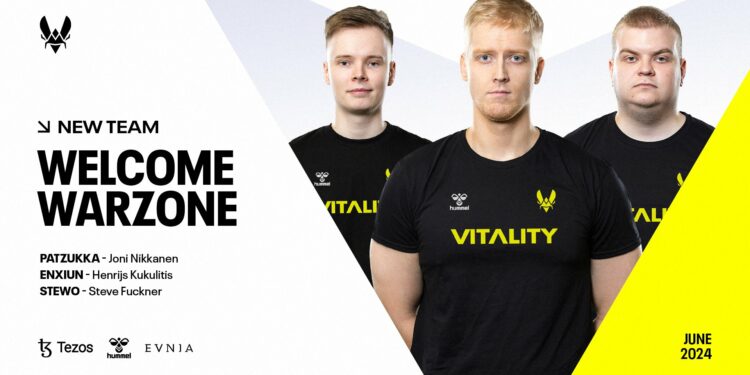 Vitality de retour sur Call of Duty… avec un roster Warzone !