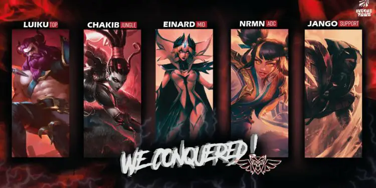 HUGE Esport s’offre la 5e étape du Nexus Tour