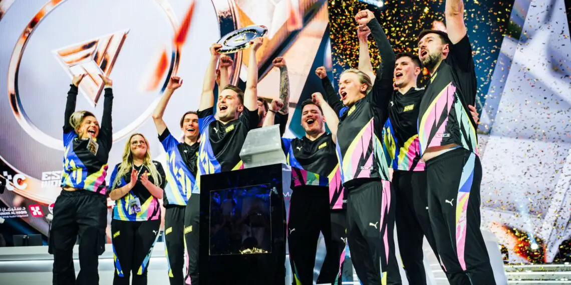 Na’Vi renverse G2 en finale de l’Esports World Cup !