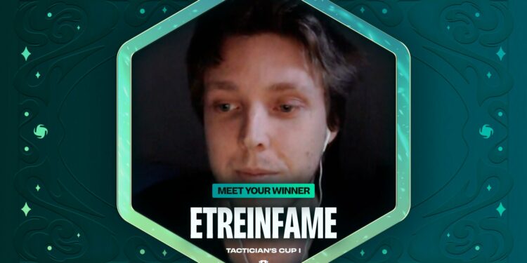 Tactician’s Cup : EtreInfame sacré champion, 5 Français dans le Top 8