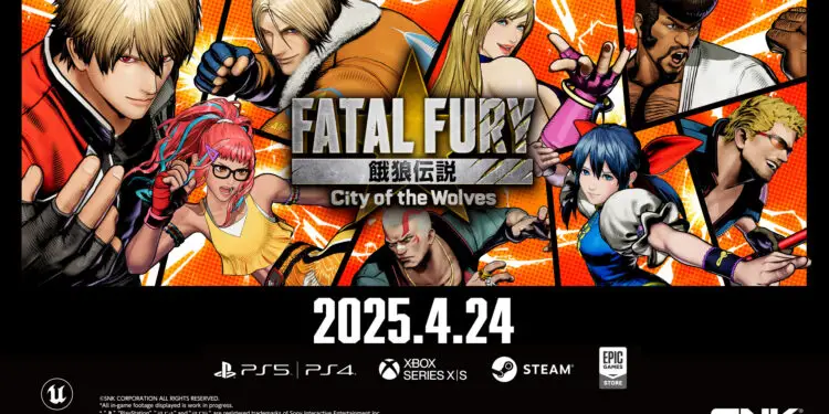 FATAL FURY: City of the Wolves – Une nouvelle légende naîtra en 2025