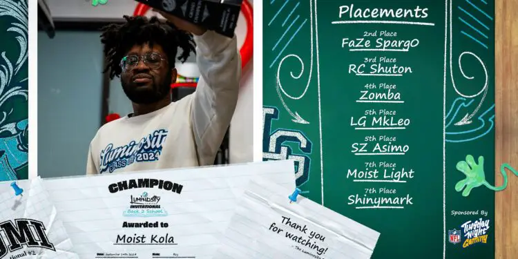 Luminosity Back 2 School : Kola sacré champion, Glutonny termine dans le Top 9-12