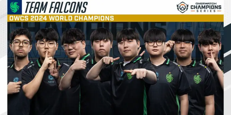 OWCS Finals : Falcons sur le toit du monde !