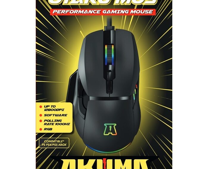 Test de la souris gaming Akuma Otaku M05 : Performance et design à un prix imbattable !