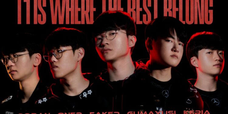 T1 dévoile son roster complet pour 2025