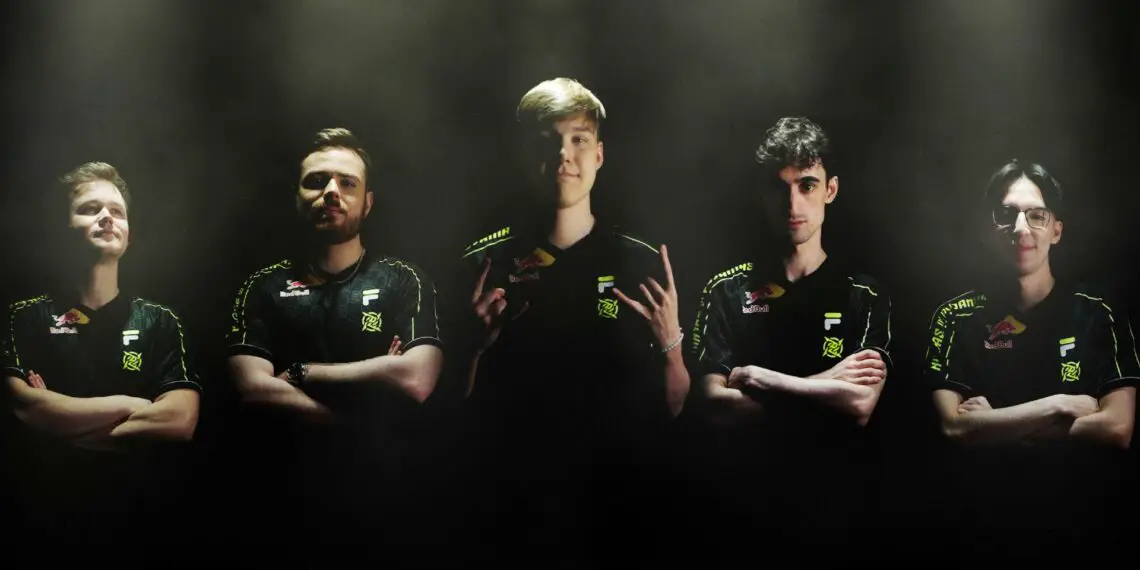 Ninjas in Pyjamas au complet, avec JACKZ⁠ en stand-in (off.)