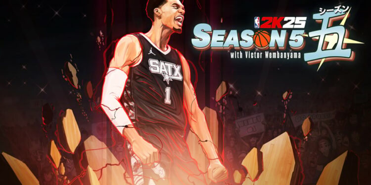 NBA 2K25 Saison 5 : préparez-vous pour les Playoffs avec Wembanyama et des récompenses inédites