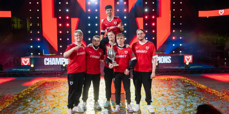 MOUZ sacré face à Falcons au PGL Cluj-Napoca