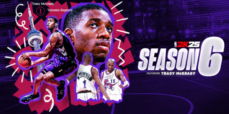 NBA 2K25 : Tracy McGrady pour illuminer la Saison 6 avec une pluie de récompenses et de nouveautés