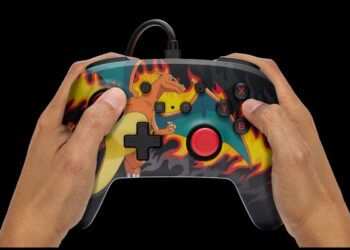 Présentation de la manette PowerA améliorée pour Nintendo Switch version dracaufeu !