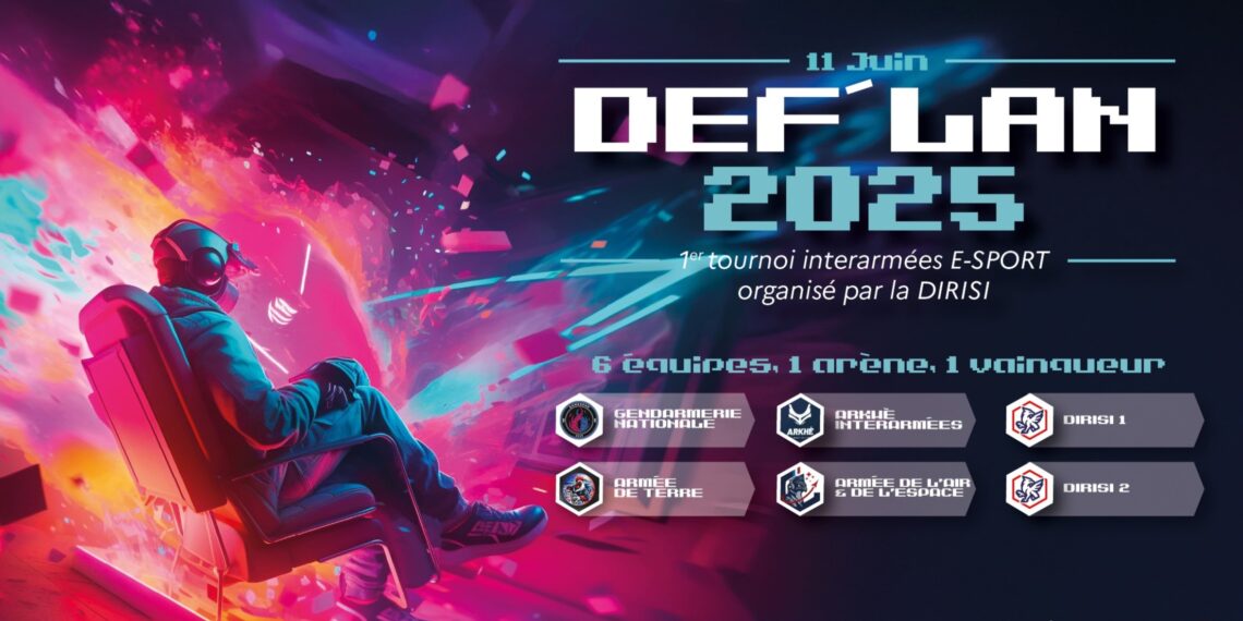 DEF’LAN 2025 : la première compétition interarmées esport organisée par la DIRISI