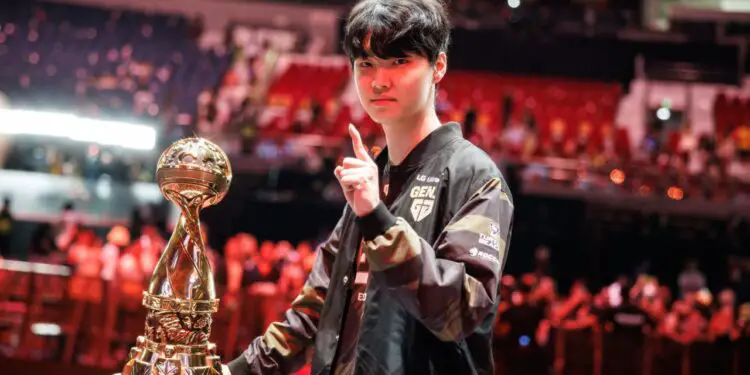 Chovy (Gen.G) : « Mon but numéro un, c’est de gagner les Worlds »