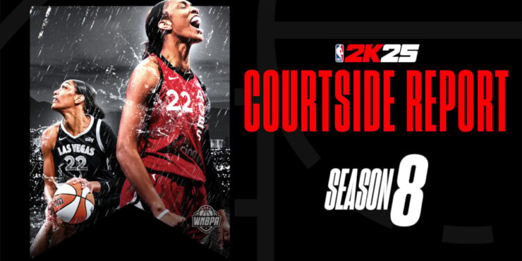 NBA 2K25 Saison 8 : Une compétition intense cet été avec A’ja Wilson en star de couverture